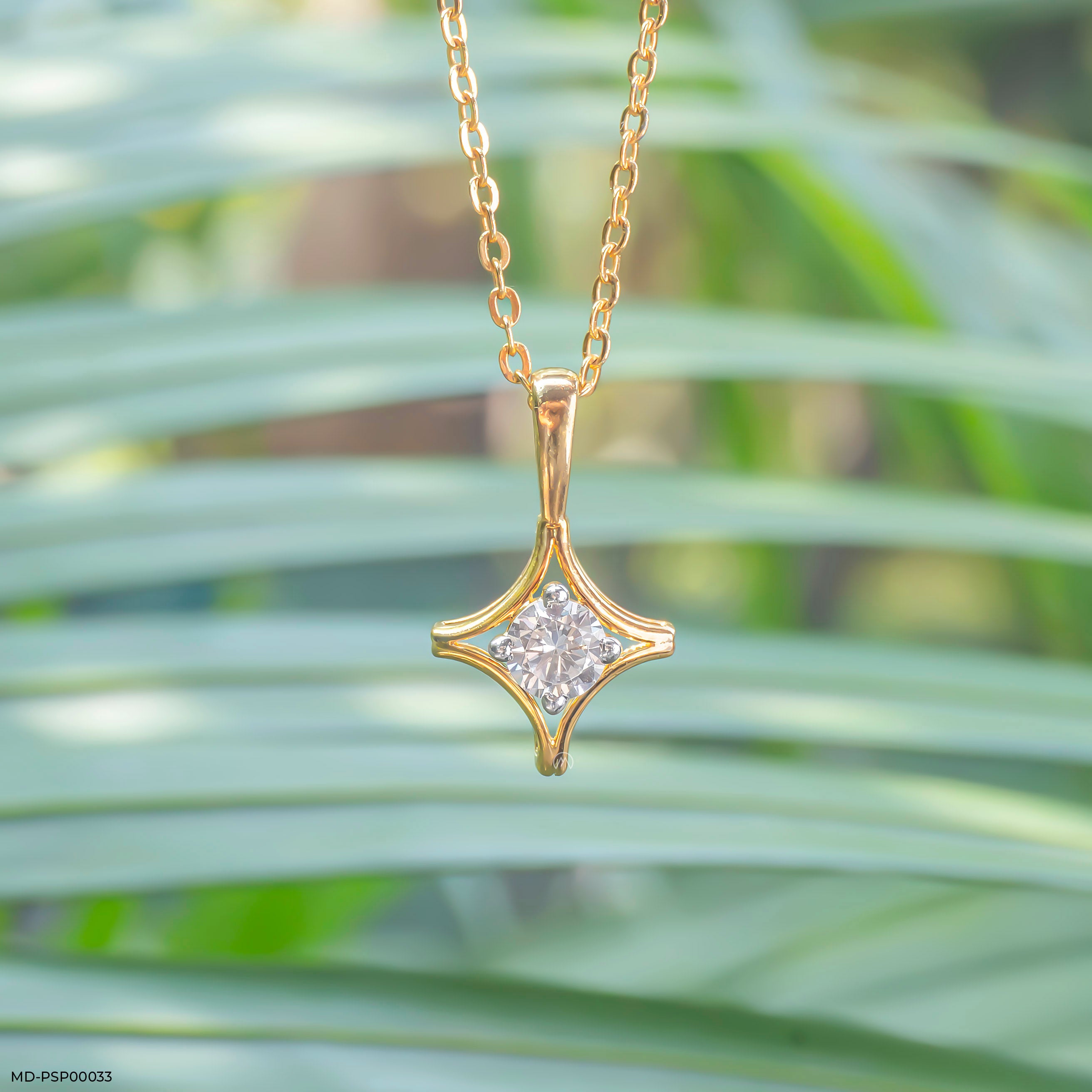 Nova Star Pendants 14K Rose Gold