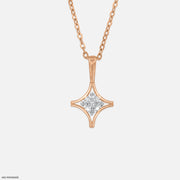 Nova Star Pendants 14K Rose Gold