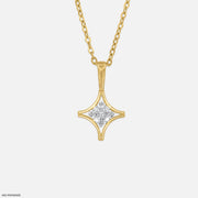 Nova Star Pendants 18K Yellow Gold