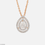 Rose Radiance Pendants 14K Rose Gold