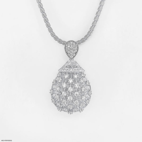 Diamond Chandelier Pendant Platinum 950