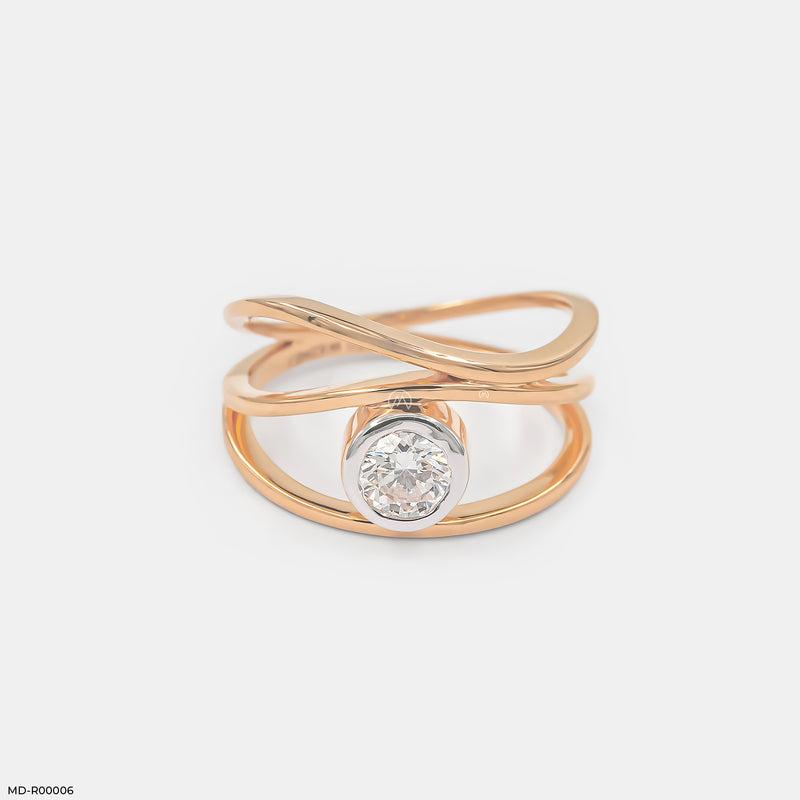 The Infinity Ring 14K Yellow Gold