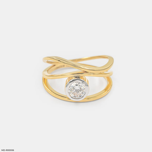 The Infinity Ring 14K Yellow Gold