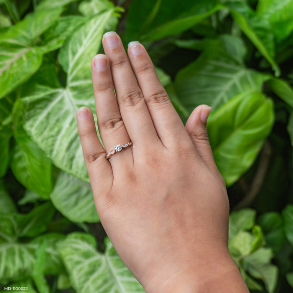 Foremost Bridal Diamond Rings 14K Rose Gold