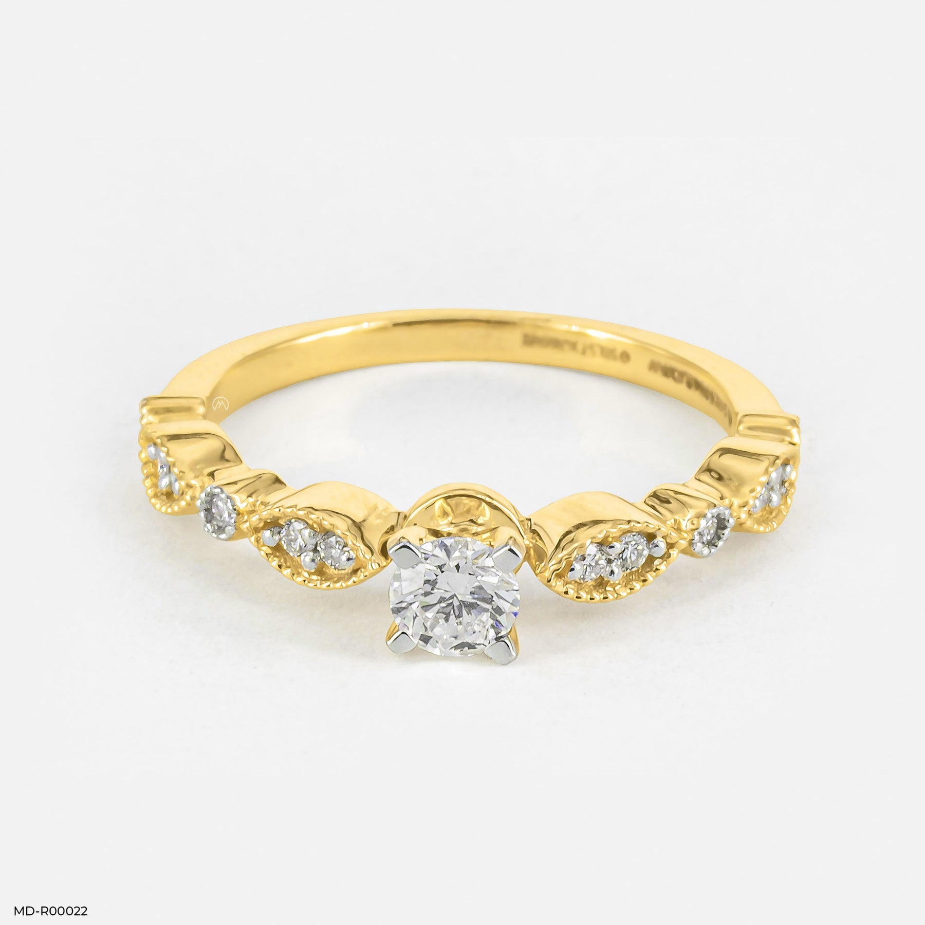 Foremost Bridal Diamond Rings 14K Yellow Gold
