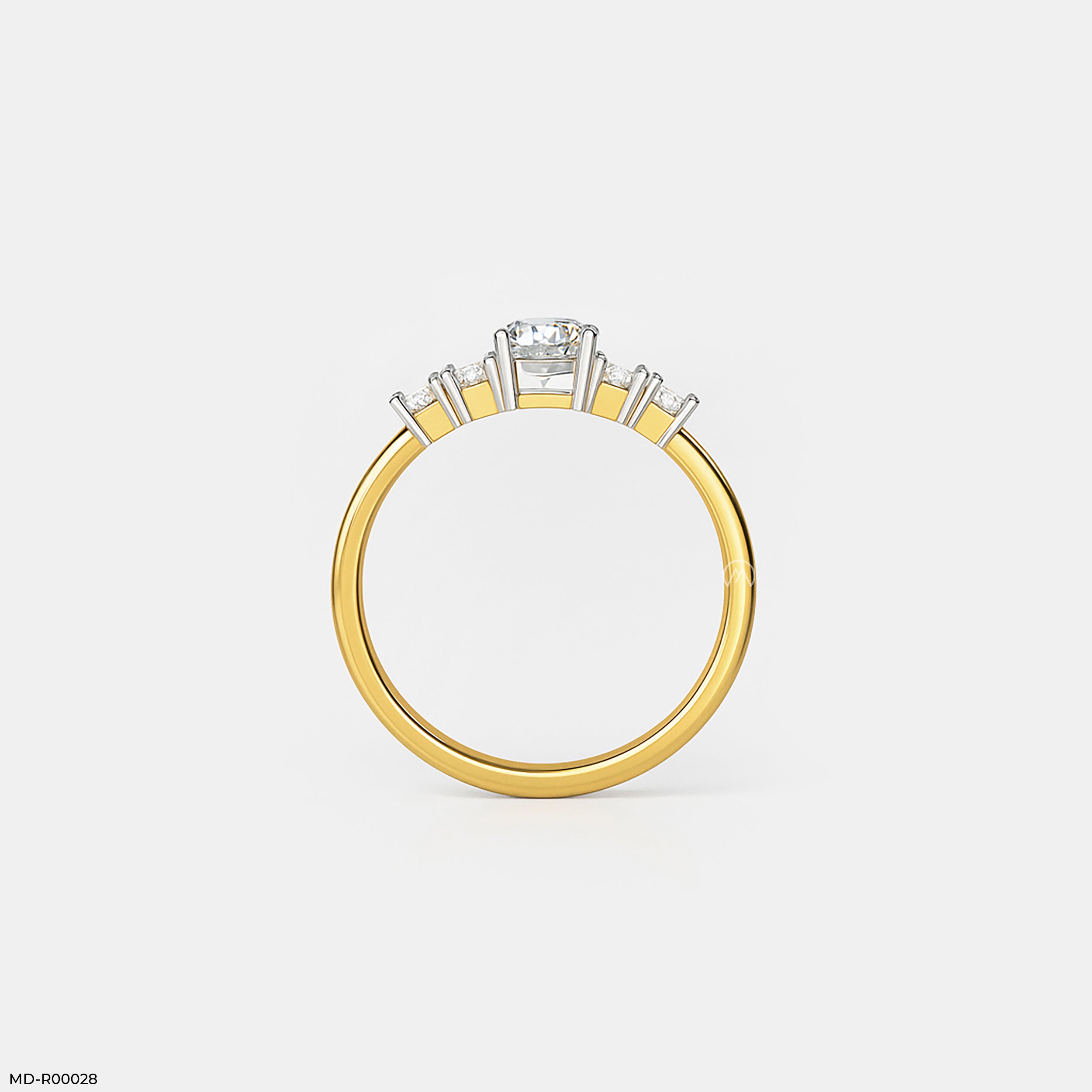 Baguette Glow Ring