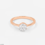 Purity Aura Ring 18K Rose Gold