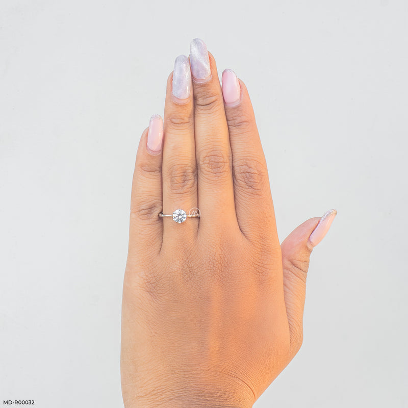 Purity Aura Ring 14K White Gold