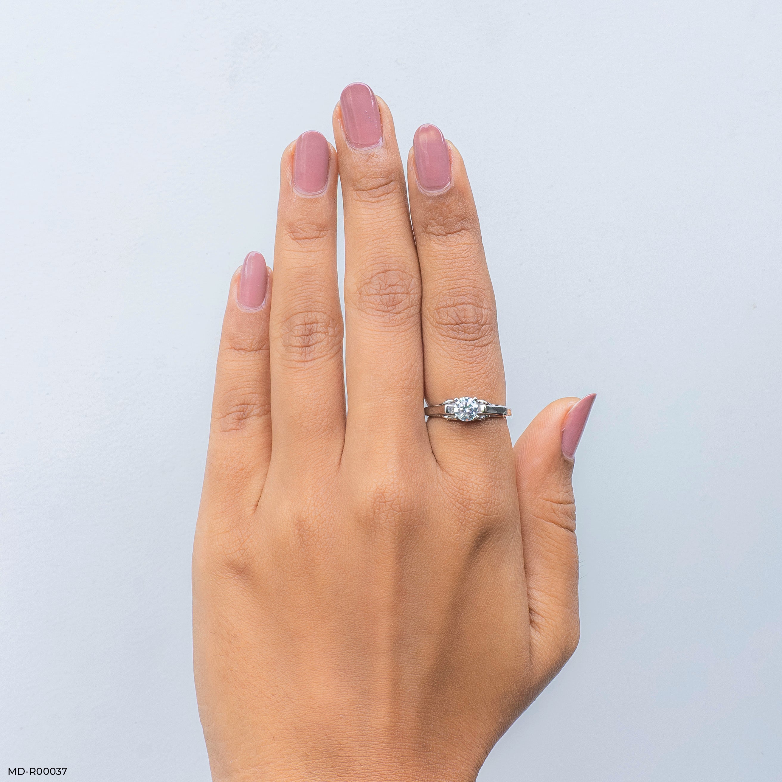 0.50 Carat Traditional Solitaire Ring 14K Rose Gold