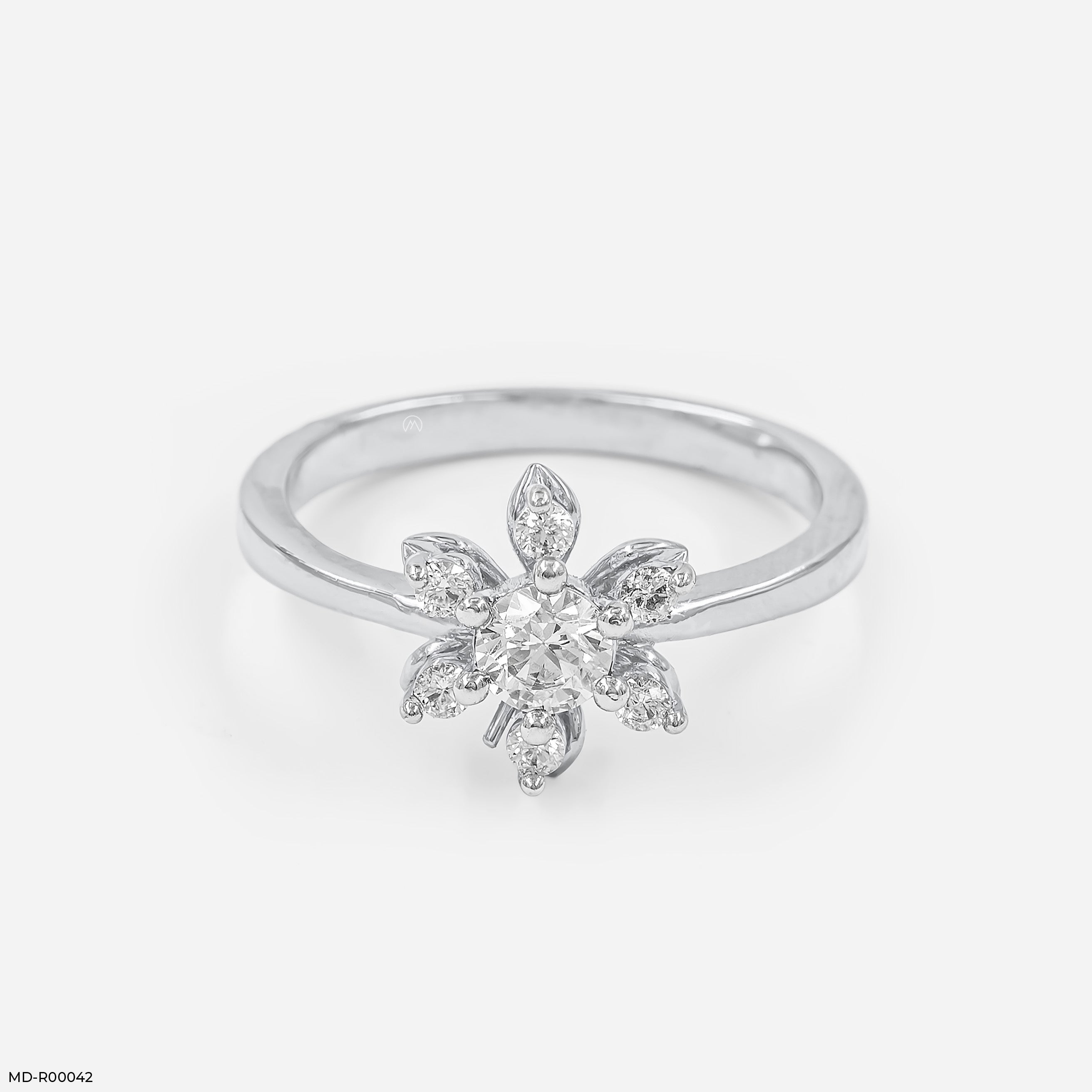 Floret Diamond Rings 14K Rose Gold
