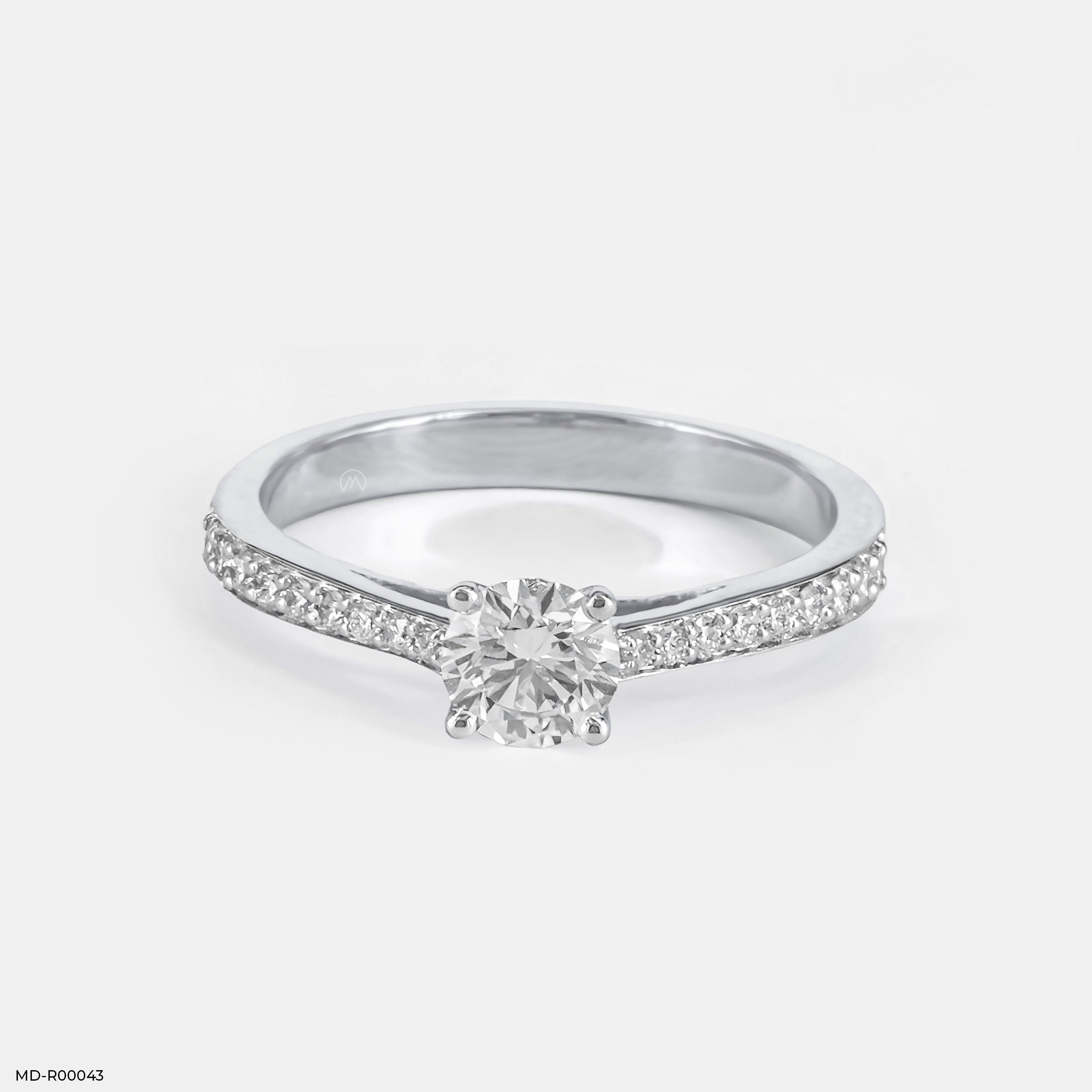 The Elegant Solitaire Ring 9K Yellow Gold