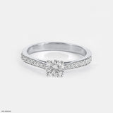 The Elegant Solitaire Ring 18K Rose Gold