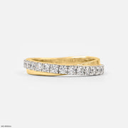 Slick Diamond Rings 9K Yellow Gold