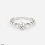 Isobella Diamond ring 14K White Gold