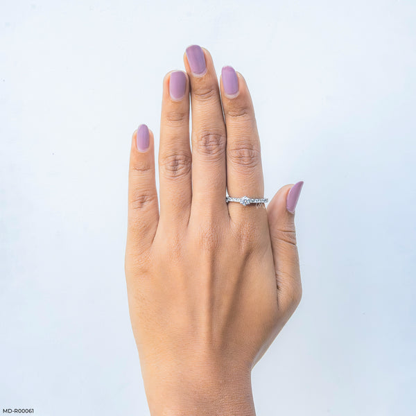 The Eternal Promise Ring 14K White Gold