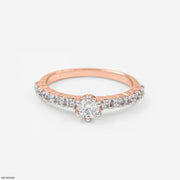 The Eternal Promise Ring 9K Rose Gold