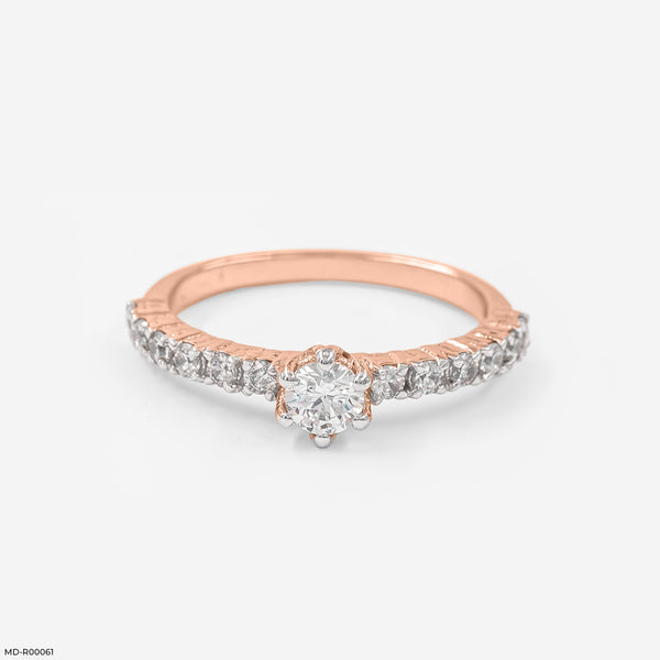 The Eternal Promise Ring 18K Rose Gold