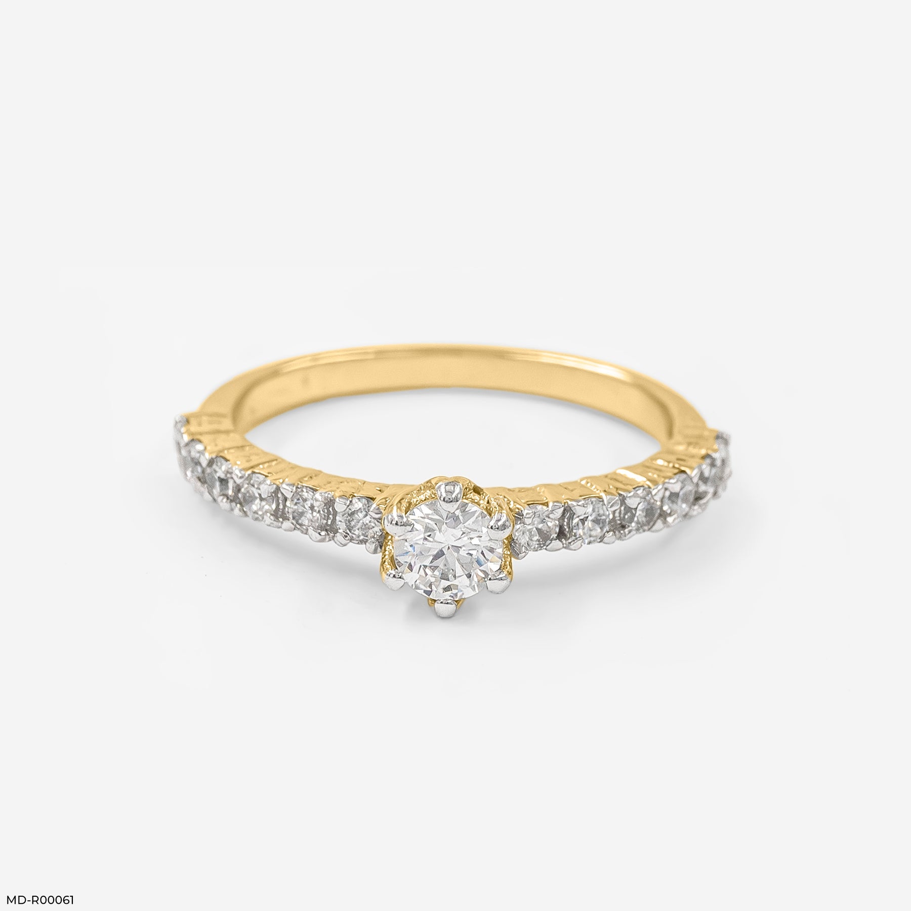 The Eternal Promise Ring 9K Yellow Gold
