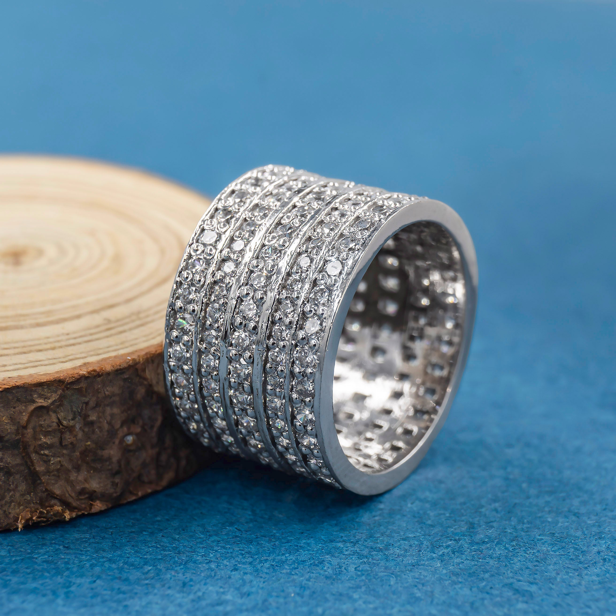The Stacked Ring 14K Rose Gold