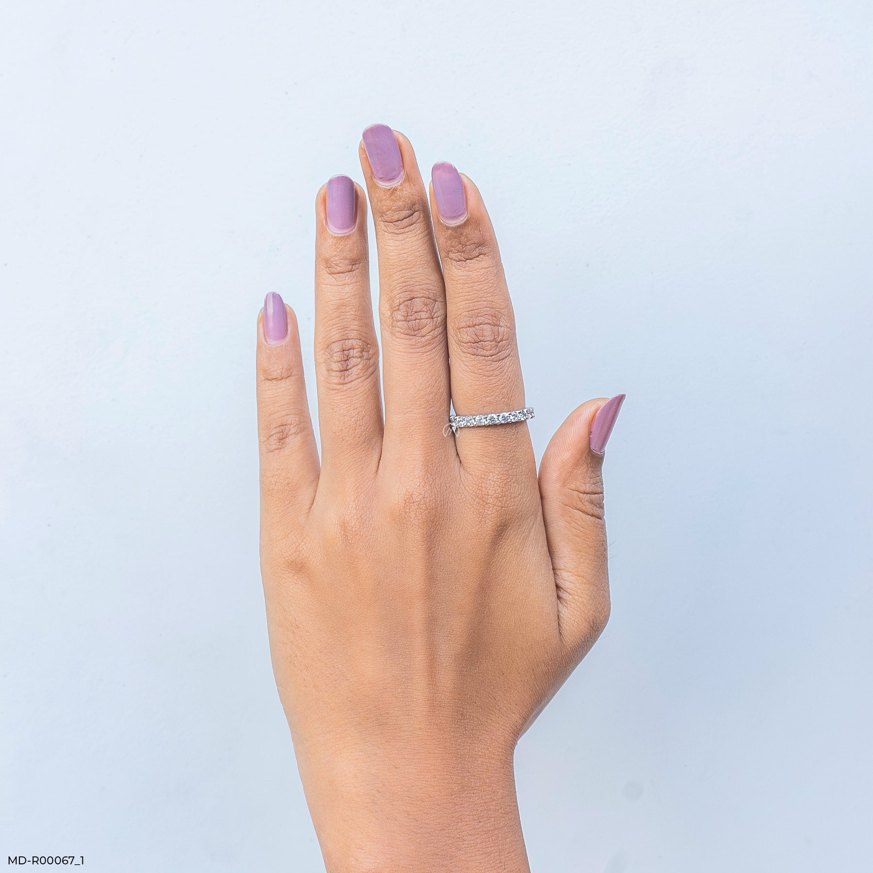 Chakra Diamond Rings 9K White Gold