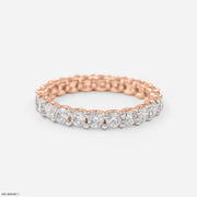 Chakra  Diamond Rings 18K Rose Gold