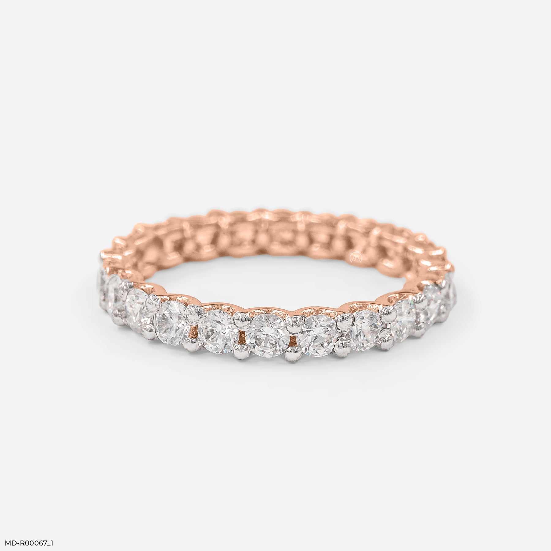 Chakra Diamond Rings 9K White Gold