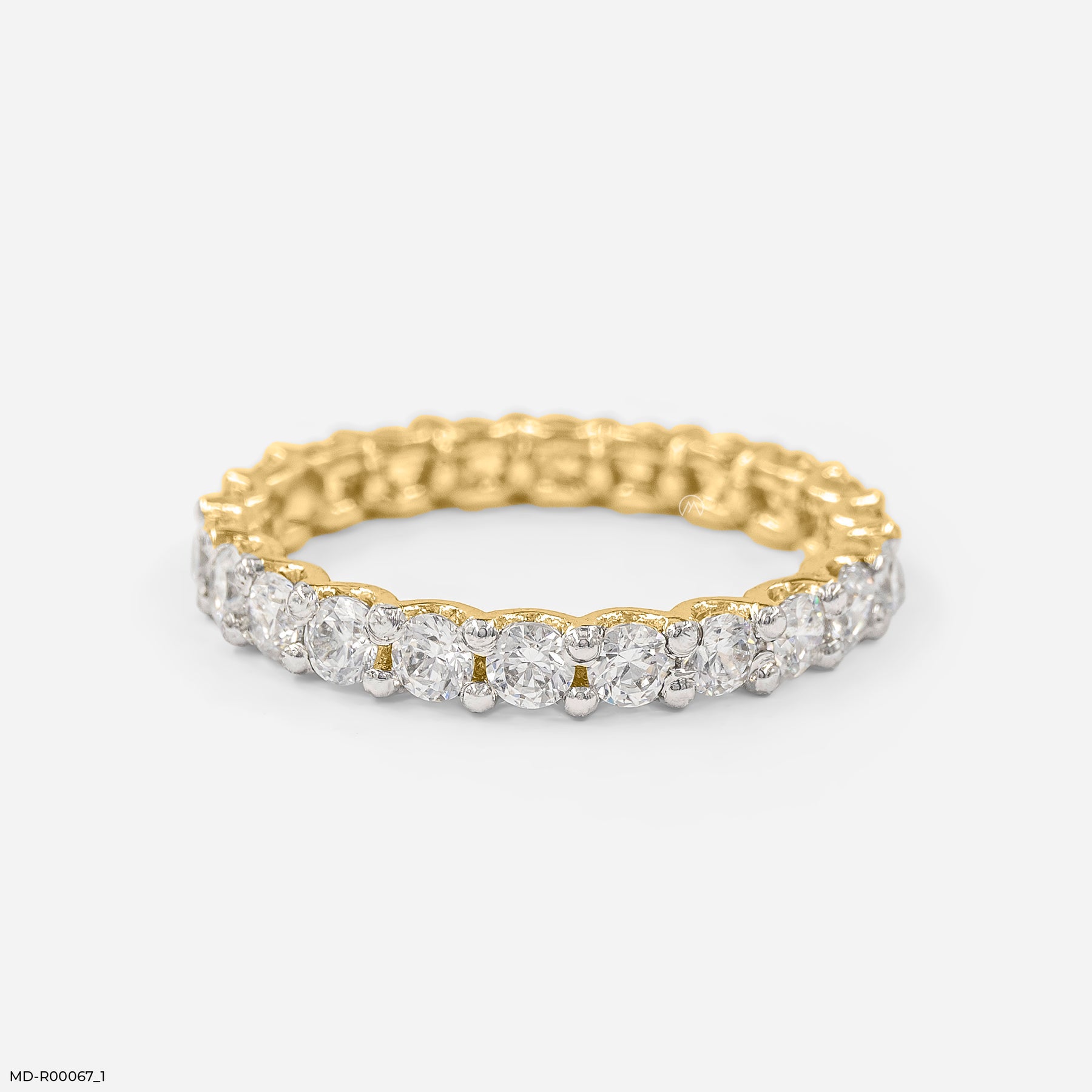 Chakra Diamond Rings 9K White Gold