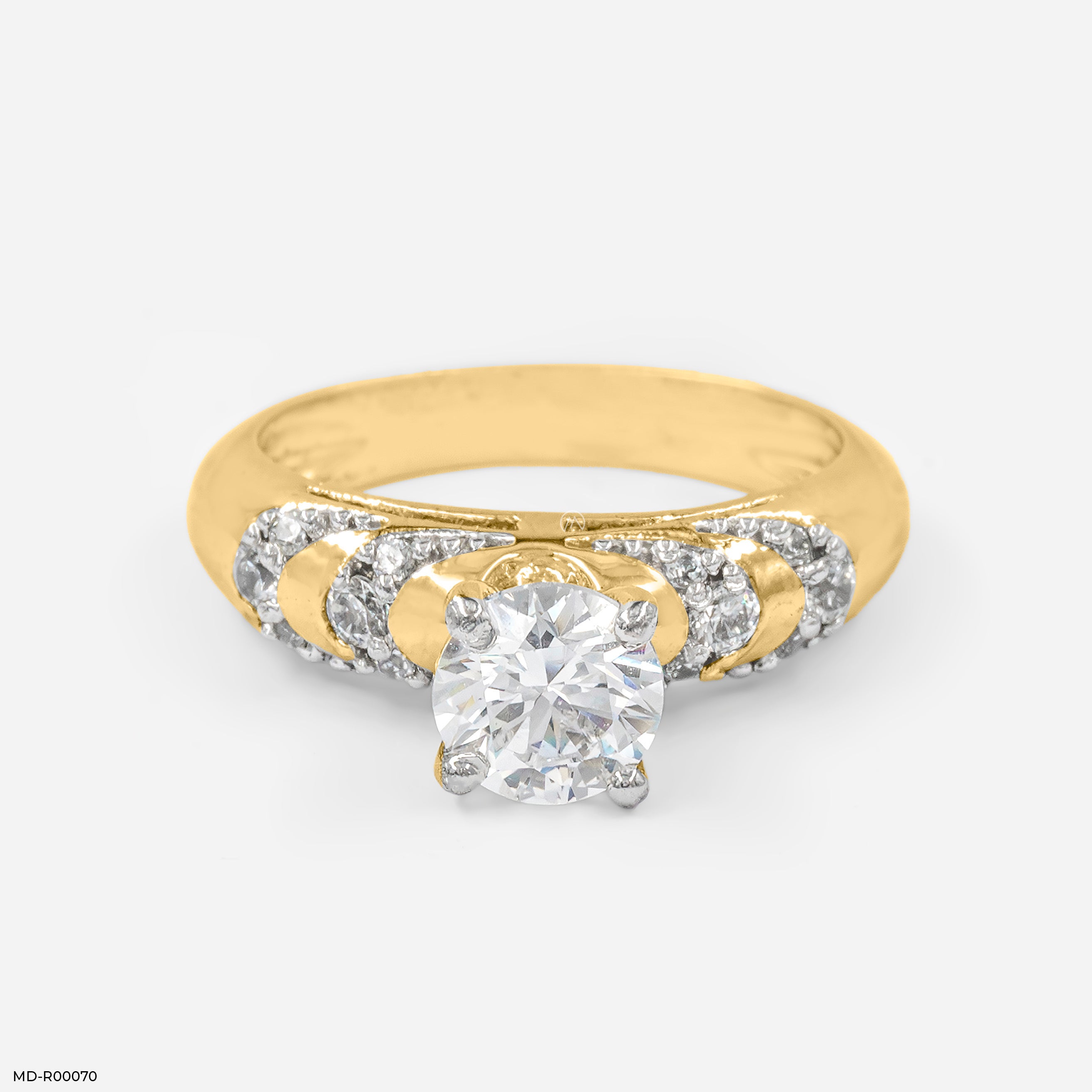 Jupiter Solitaire Diamond Rings 14K Rose Gold