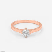 Classic Diamond Rings 14K Rose Gold