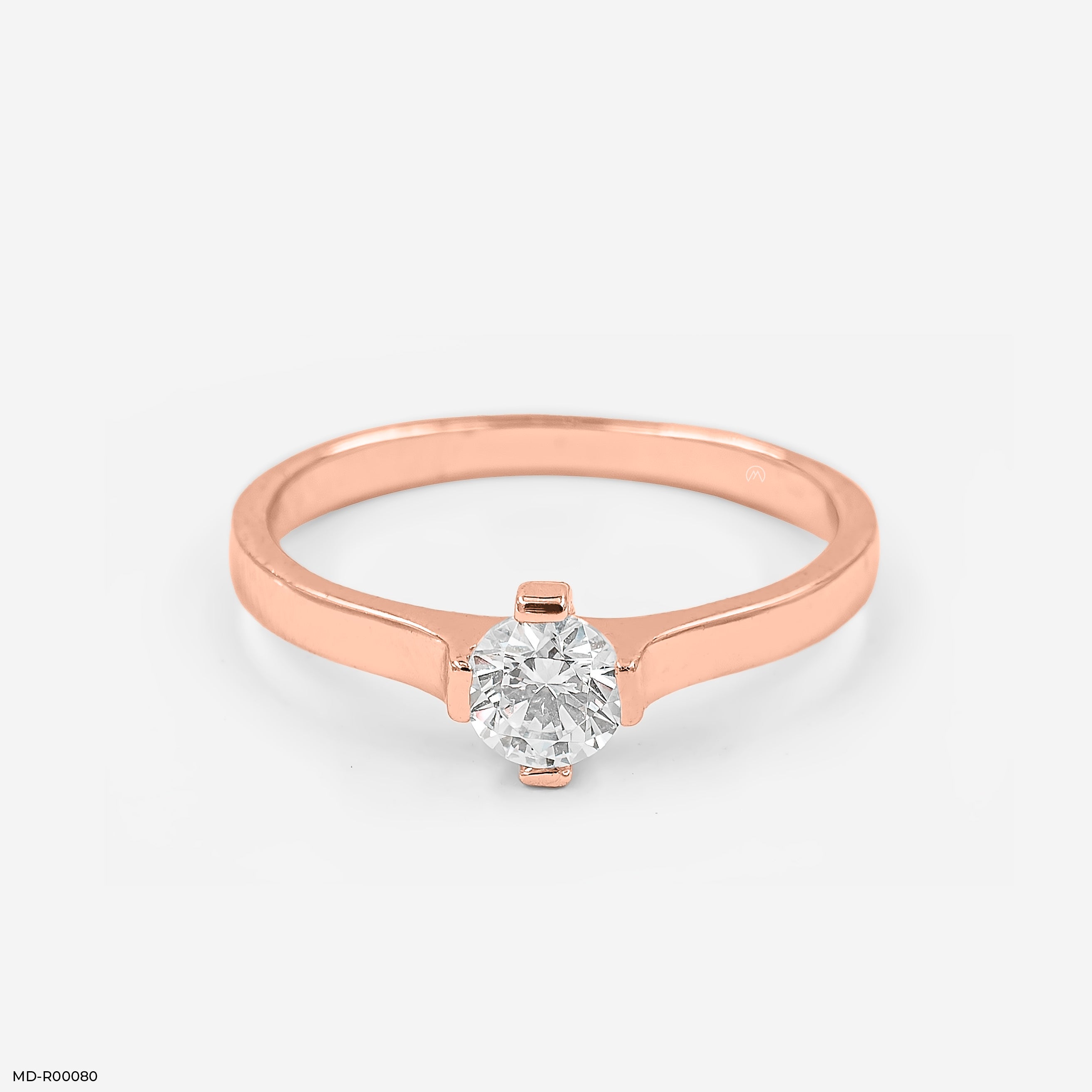 Classic Diamond Rings 14K Rose Gold