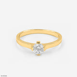 Classic Diamond Ring 14K White Gold