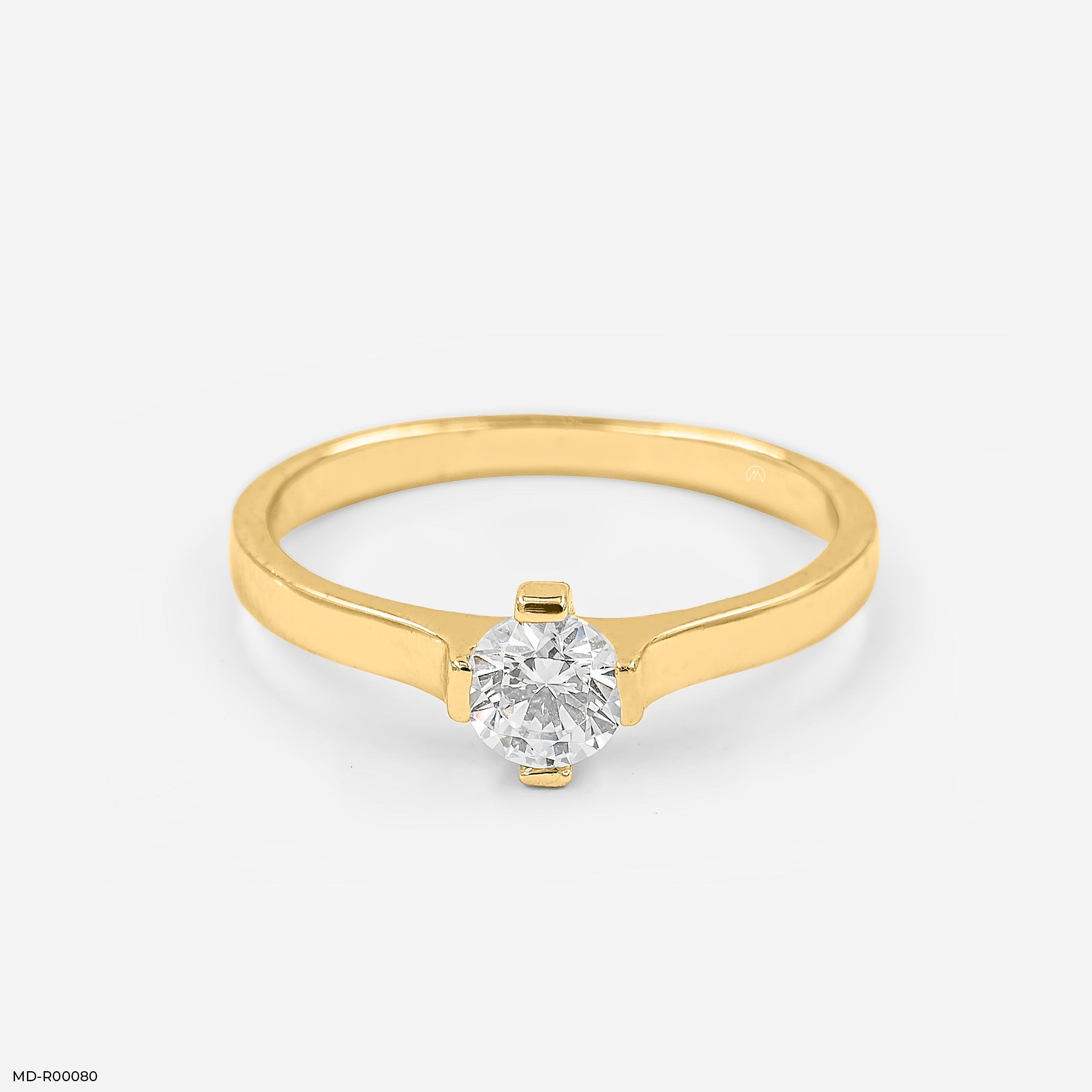 Classic Diamond Rings 18K Yellow Gold