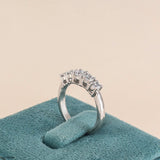 Five-Stone Trellis Ring 14K Rose Gold