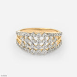 Francine Diamond Ring 14K Rose Gold