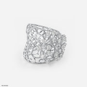 Ancient Glory Diamond Ring 9K White Gold