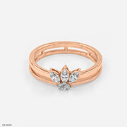 The Doup-Drip Ring 9K Rose Gold