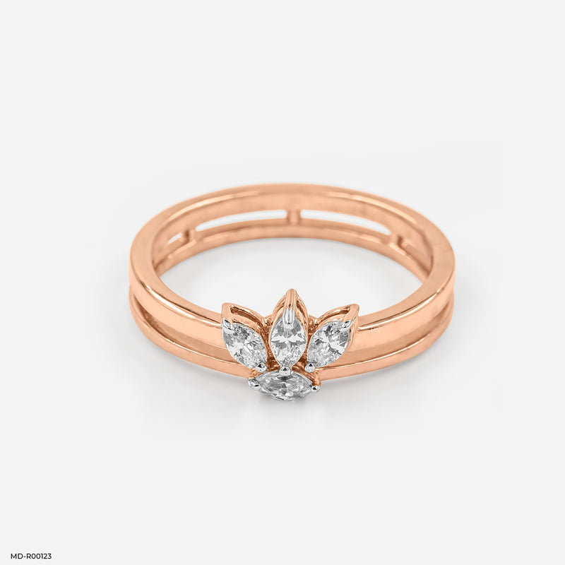 The Doup-Drip Ring 14K Rose Gold