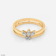 The Doup-Drip Ring 14K Yellow Gold