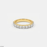 2 Carat Round Stackable Ring 14K Rose Gold