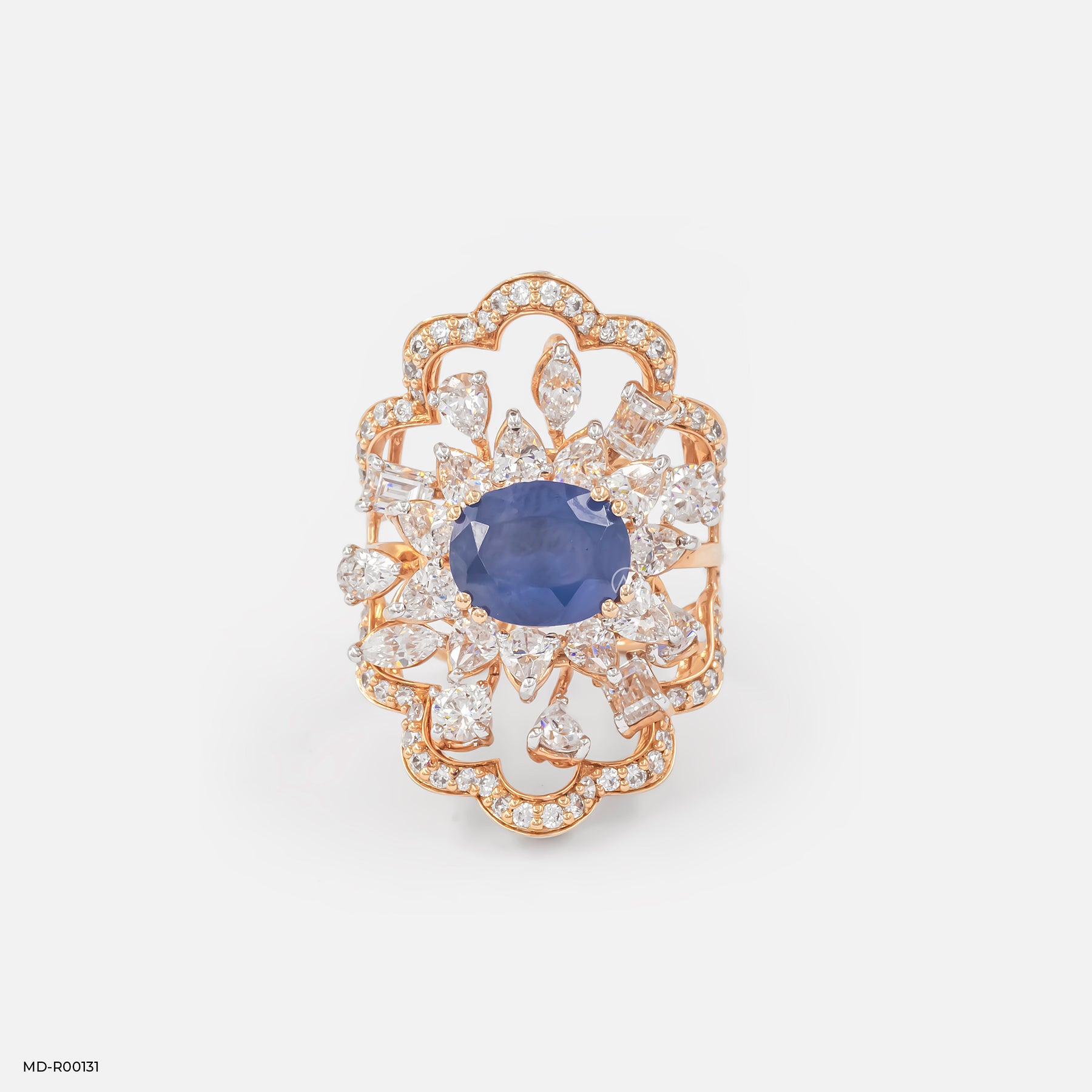 Baroque Twilight Ring 14K Yellow Gold