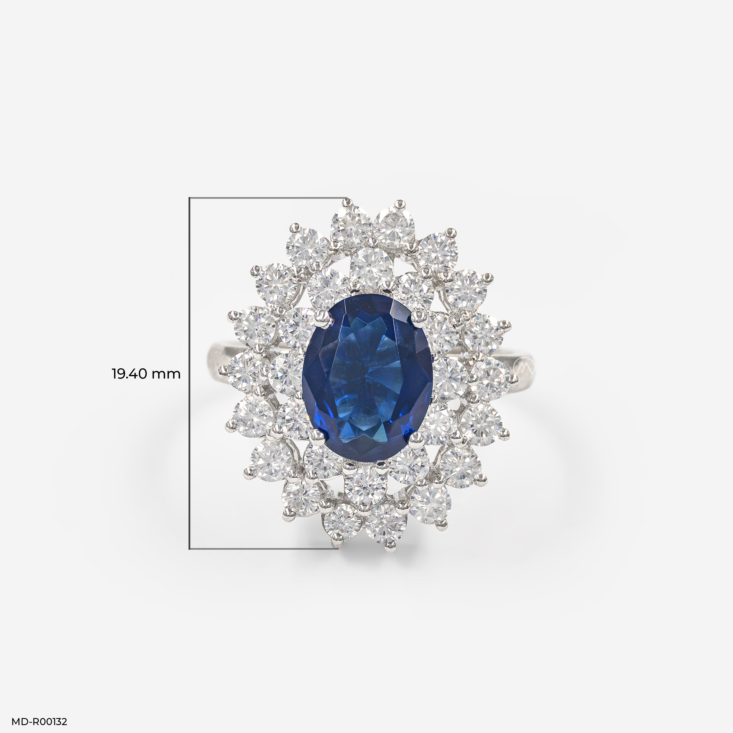 1.5 Carat Crimson Lab Diamond Ring