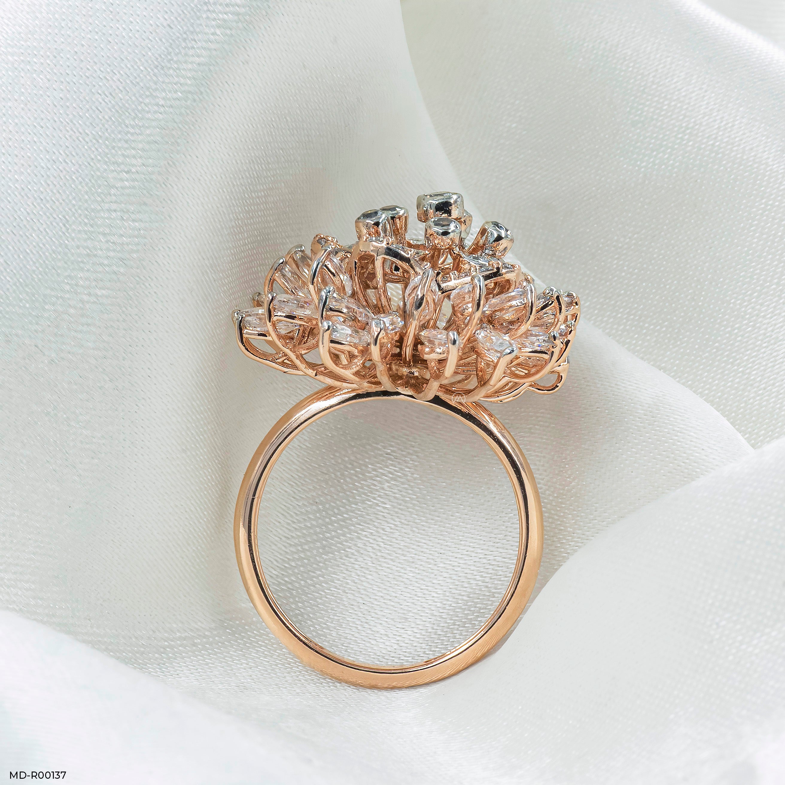 Botanic Diamond Rings 9K Rose Gold