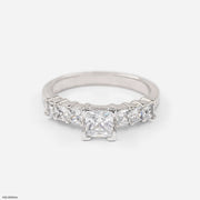 1 Carat Squarebea Diamond Ring