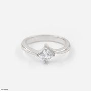 The Jive Princessey Diamond Rings 9K White Gold