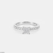 1 Carat Treasures Princessara Stackable Ring