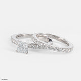 Treasures Princessara Stackable Ring 14K White Gold