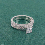 Treasures Princessara Stackable Ring 14K White Gold