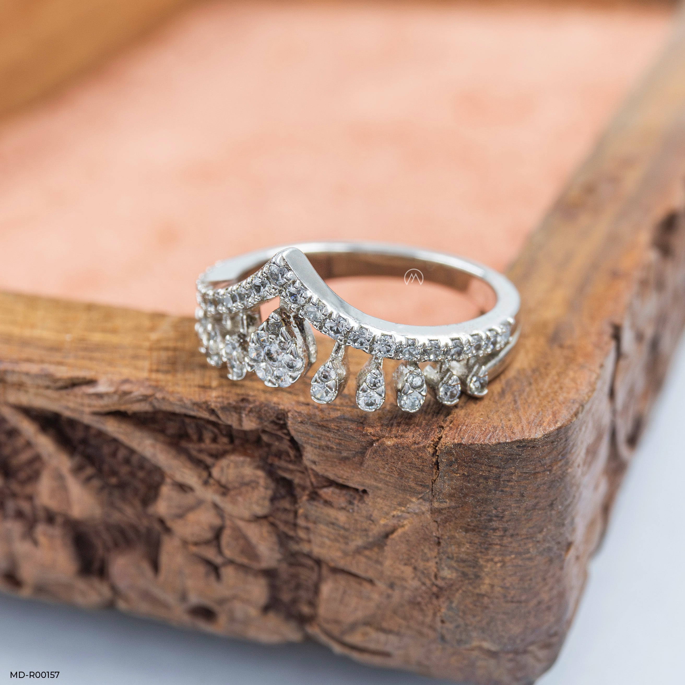 Vintage Style Vanki Diamond Ring