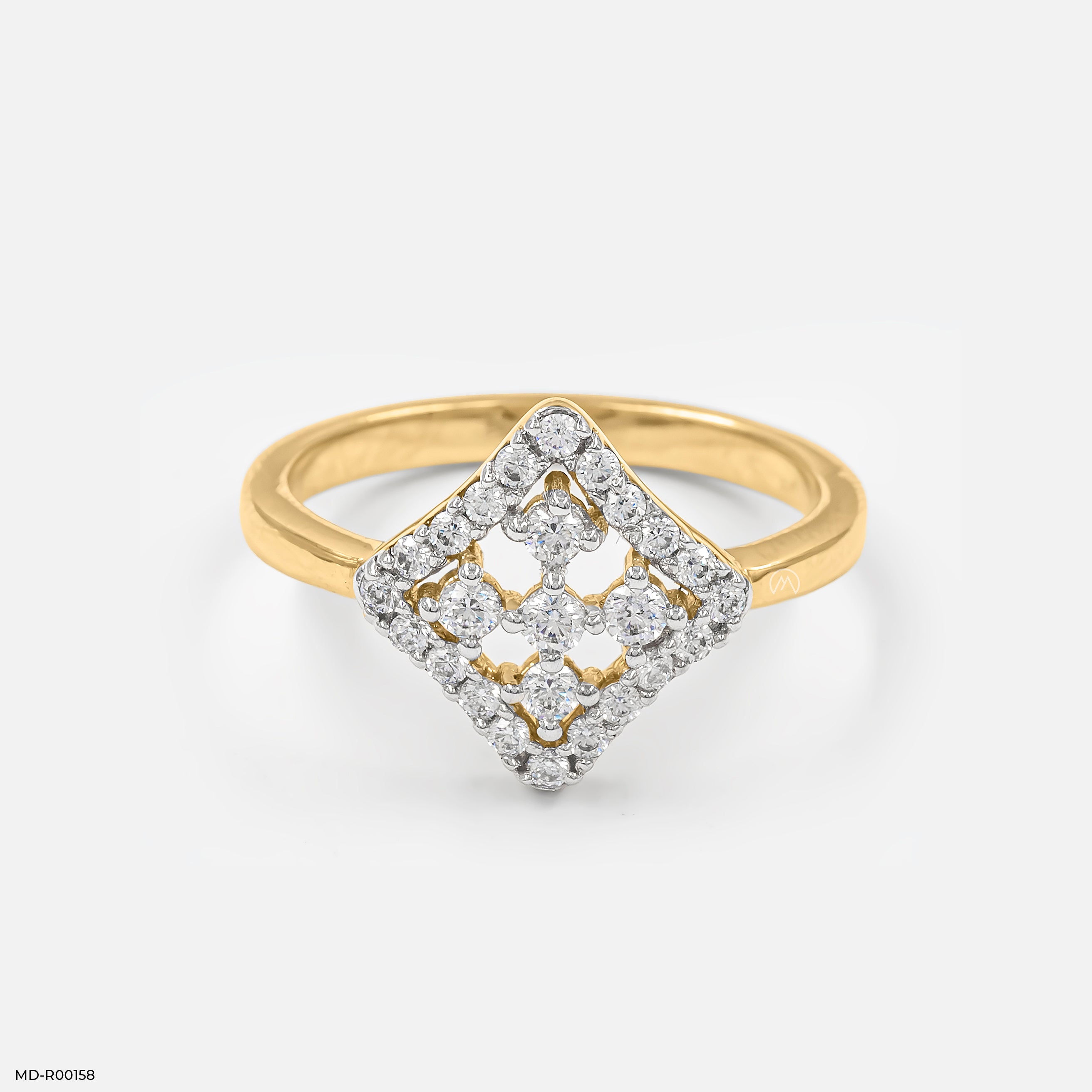 Celestial Compass Ring 9K Yellow Gold