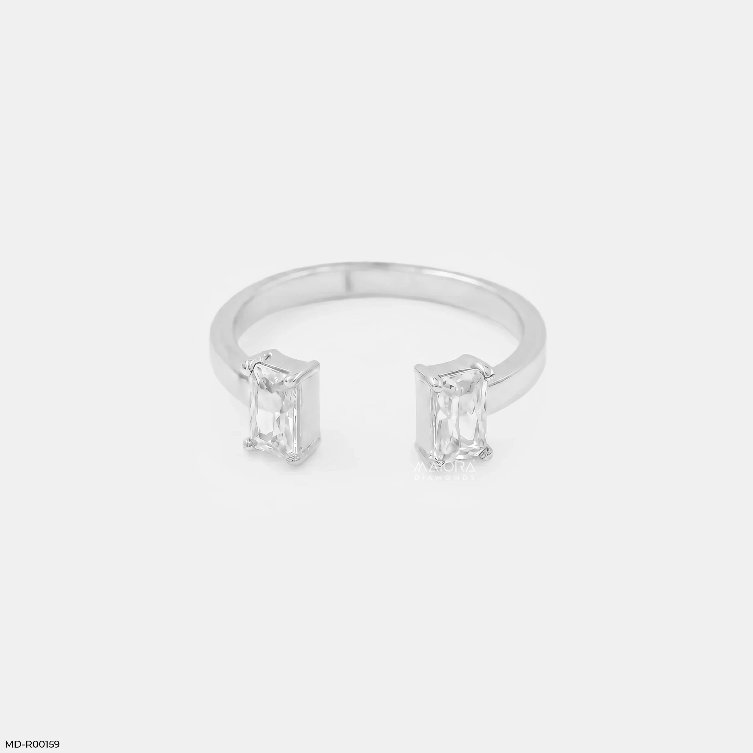 Nirvana Amassing Diamond Rings 14K Rose Gold